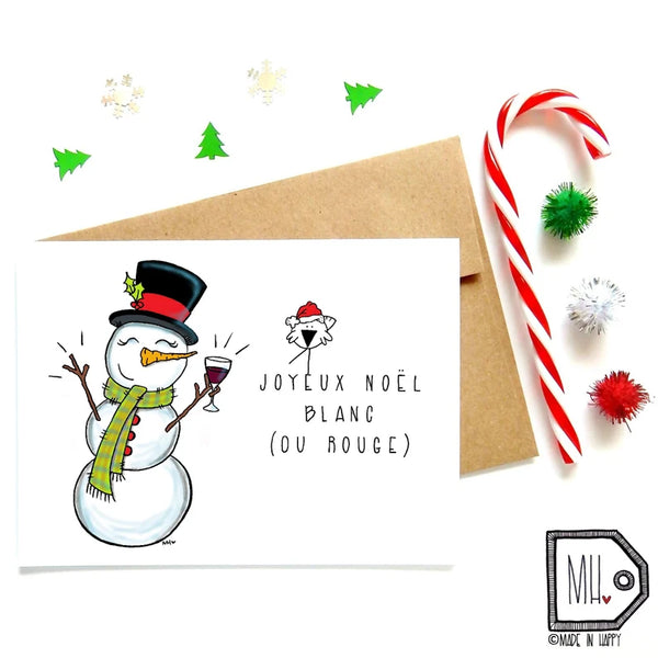 Carte de souhaits Joyeux Noël - arloca