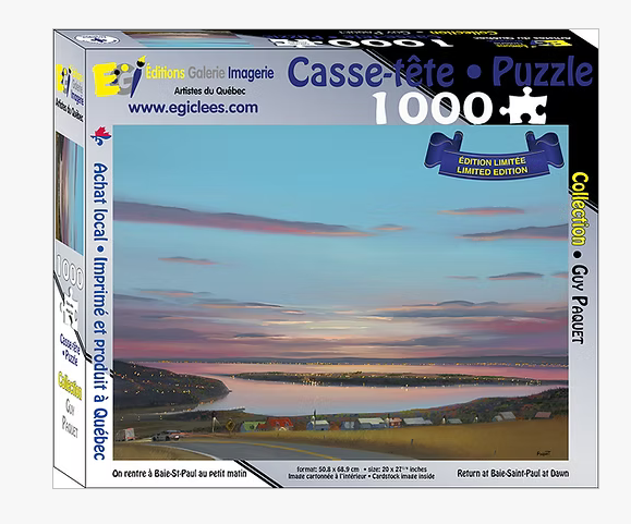 Casse-tête On rentre à Baie Saint-Paul au petit matin - arloca
