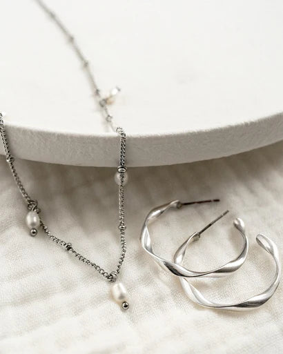 Collier Bridget argent - arloca