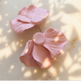 Boucles d'oreilles Camélia