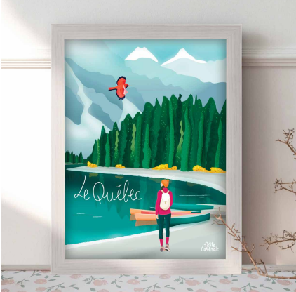 Affiche Paysage automnale - arloca