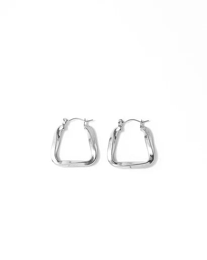 Boucles d'oreilles Jimmy argent - arloca