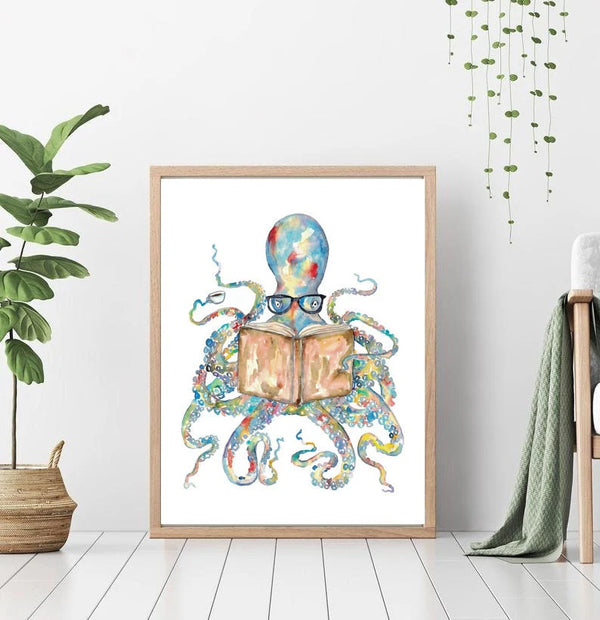 Affiche Le poulpe - arloca