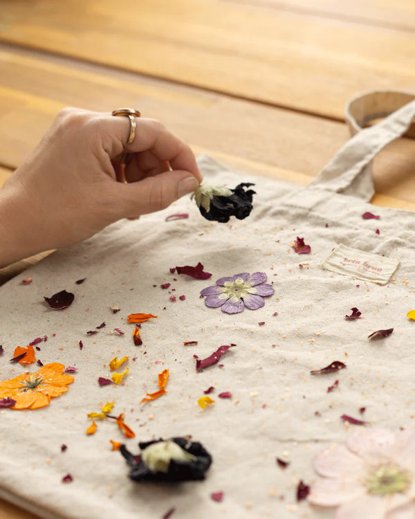 Ensemble de création Sac fourre-tout floral - arloca