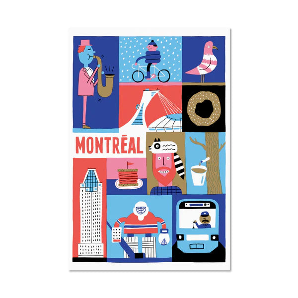 Carte postale Montréal - arloca