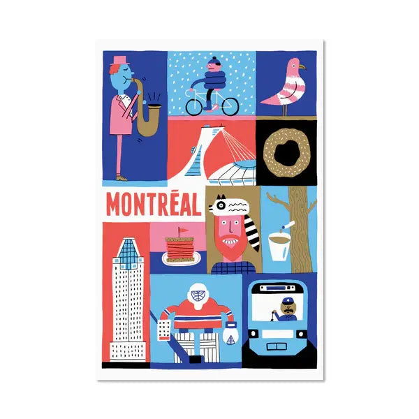 Carte postale Montréal - arloca