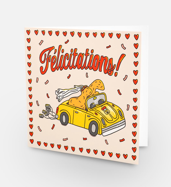Carte de souhaits Félicitations!.