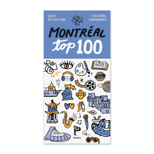 Carte de souhaits Montréal TOP 100 LIEUX
