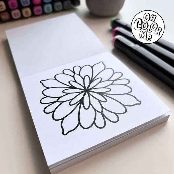 Mini livre de coloriage Mandalas mystiques - arloca