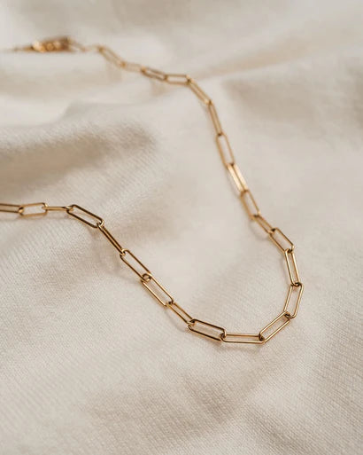 Collier Clippy or - arloca