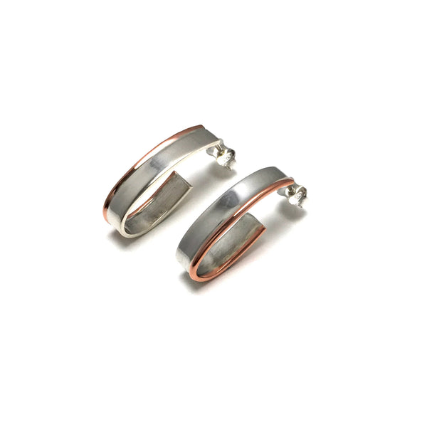 Boucles d'oreilles Petites créoles - arloca