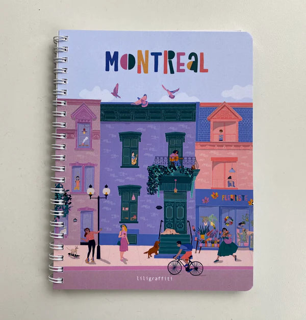 Cahier à spirales Montréal - arloca