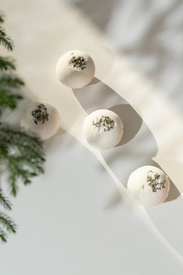 Trio Bombes de bain Menthe Poivrée & Eucalyptus - arloca