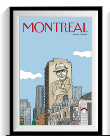 Affiche Leonard Cohen