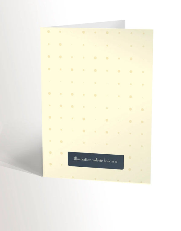 Carte de voeux L'Écureuil près du feu - arloca