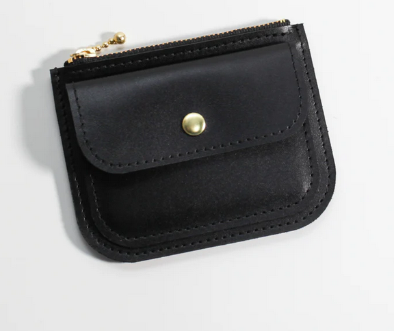 Mini portefeuille Noir