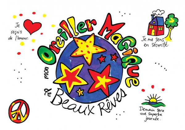 Kit de peinture pour taie d'oreiller Fais de beaux rêves - arloca