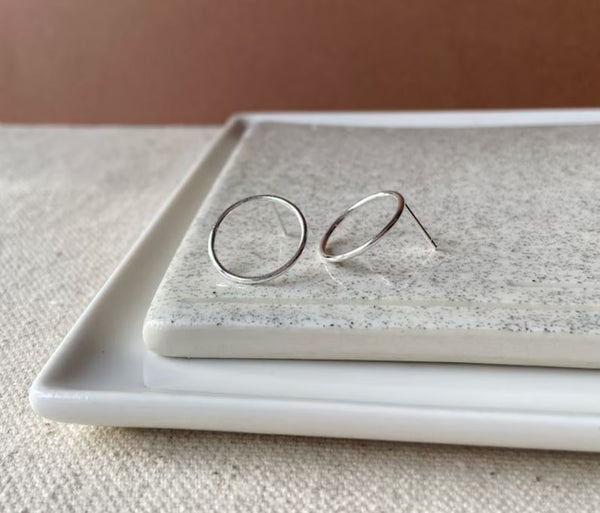 Boucles d'oreilles cercle - arloca