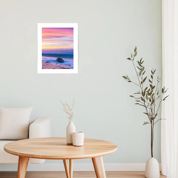 Affiche Le calme des vagues - arloca