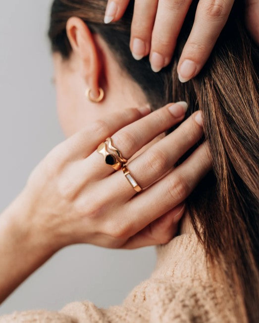 Bague Sillon or - arloca