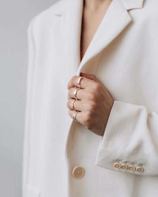 Bague Sillon argent - arloca