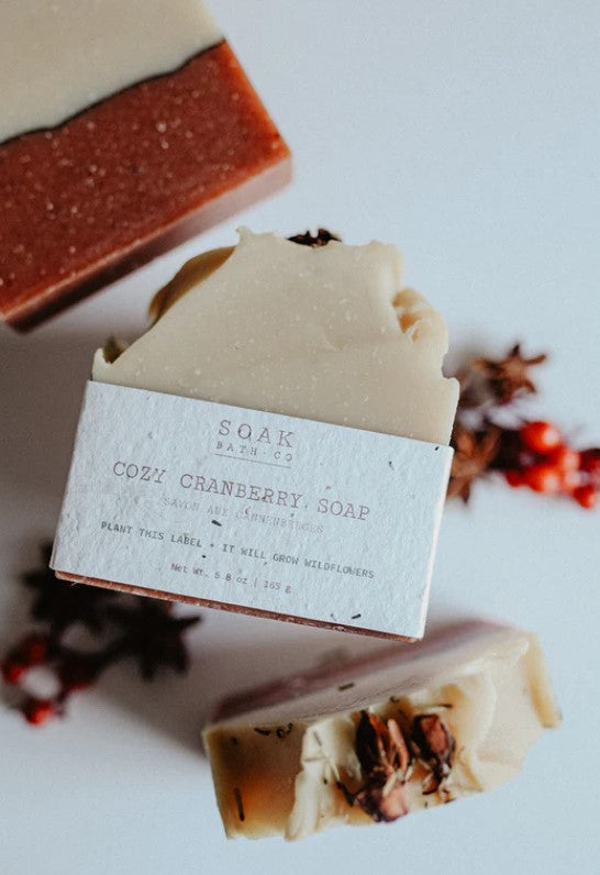 Barre de savon Cozy Cranberry - arloca