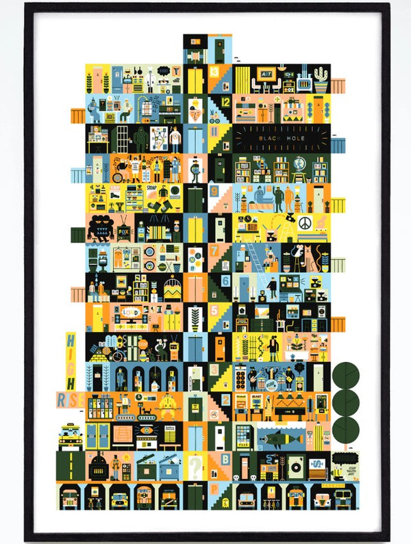 Affiche High-Rise - arloca