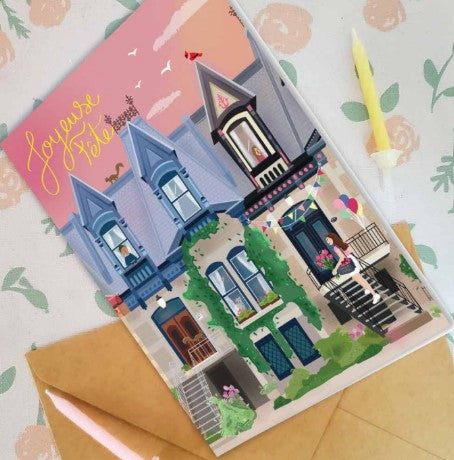 Carte de souhaits Joyeuse Fête - arloca