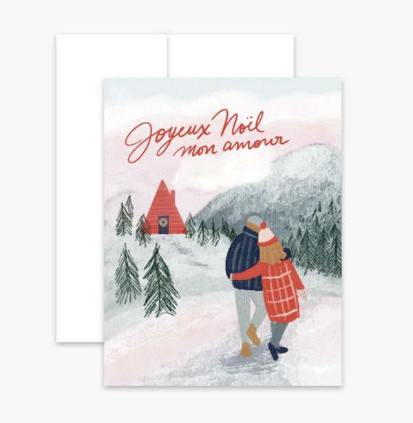 Carte de voeux Joyeux Noël Mon Amour
