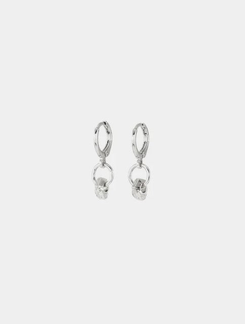 Boucles d'oreilles Berenice argenté