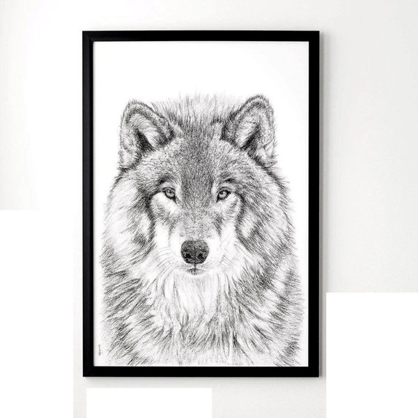 Affiche Le loup - arloca