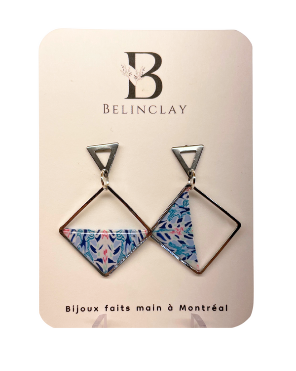 Boucles d'oreilles acier inoxydable - arloca