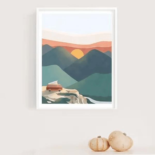 Affiche Golden Hour - arloca