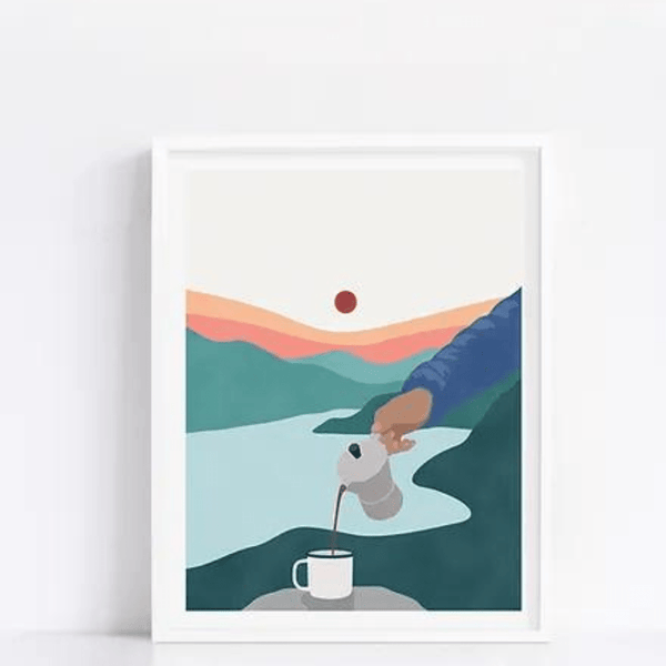Affiches Café nature - arloca