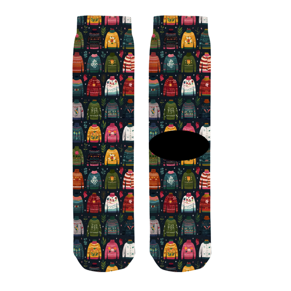 Bas unisexe Chandails de noël