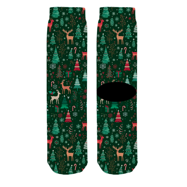 Bas unisexe Rennes de noël