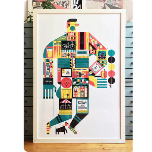 Affiche Meilleures villes à travers la conception