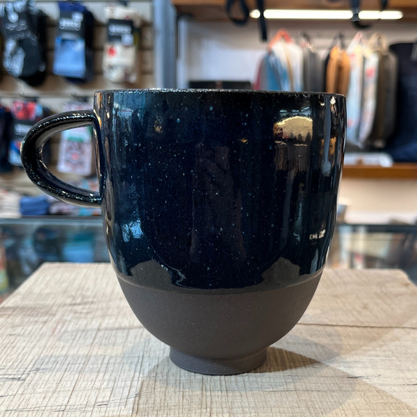 Grande tasse à café (mug) chocolat galaxie - arloca