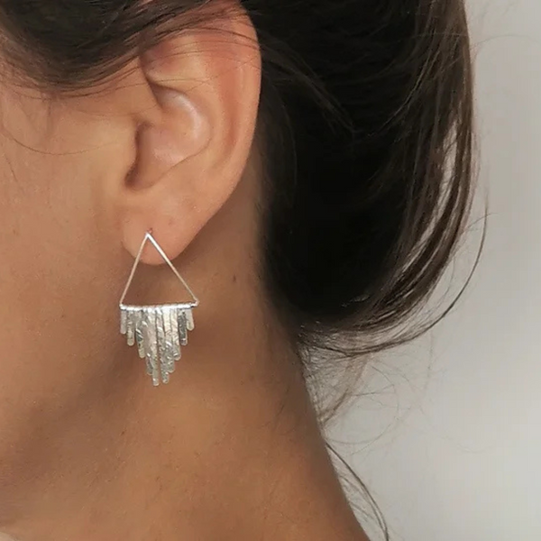 Boucles d'oreilles Stud Qwyn moyenne - arloca