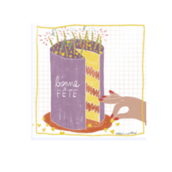 Carte de souhaits Bonne Fête - arloca