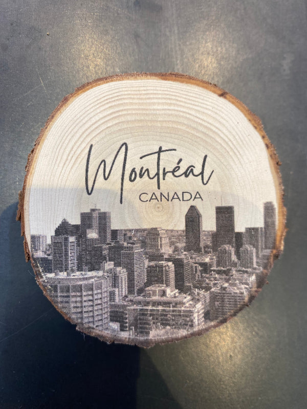 Aimants bois Montréal - arloca