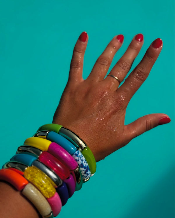 Bracelet de perles colorées - arloca
