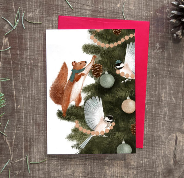 Carte de vœux Les décorateurs - arloca