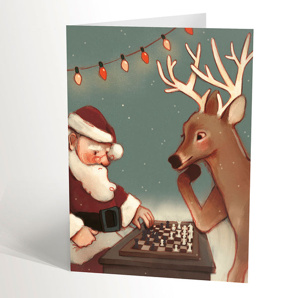 Carte de souhaits Échec et Mat