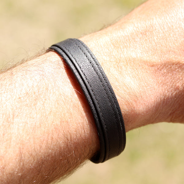 Bracelet en cuir pour homme classique - arloca