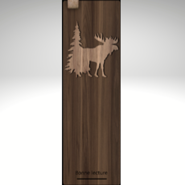 Signet Orignal en forêt - arloca