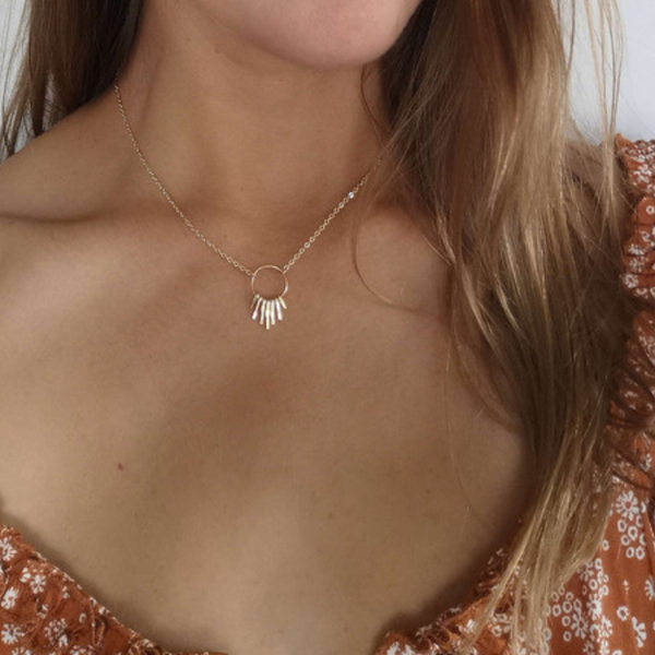 Collier Inta frange courte - arloca