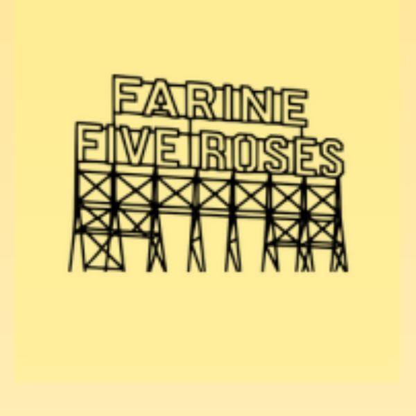 Décoration murale Farine Five Rose - arloca