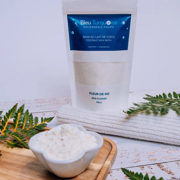 Bain moussant au lait de coco Fleur de riz