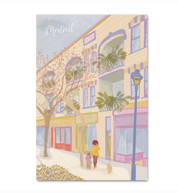 Carte postale Montréal Verdun - arloca